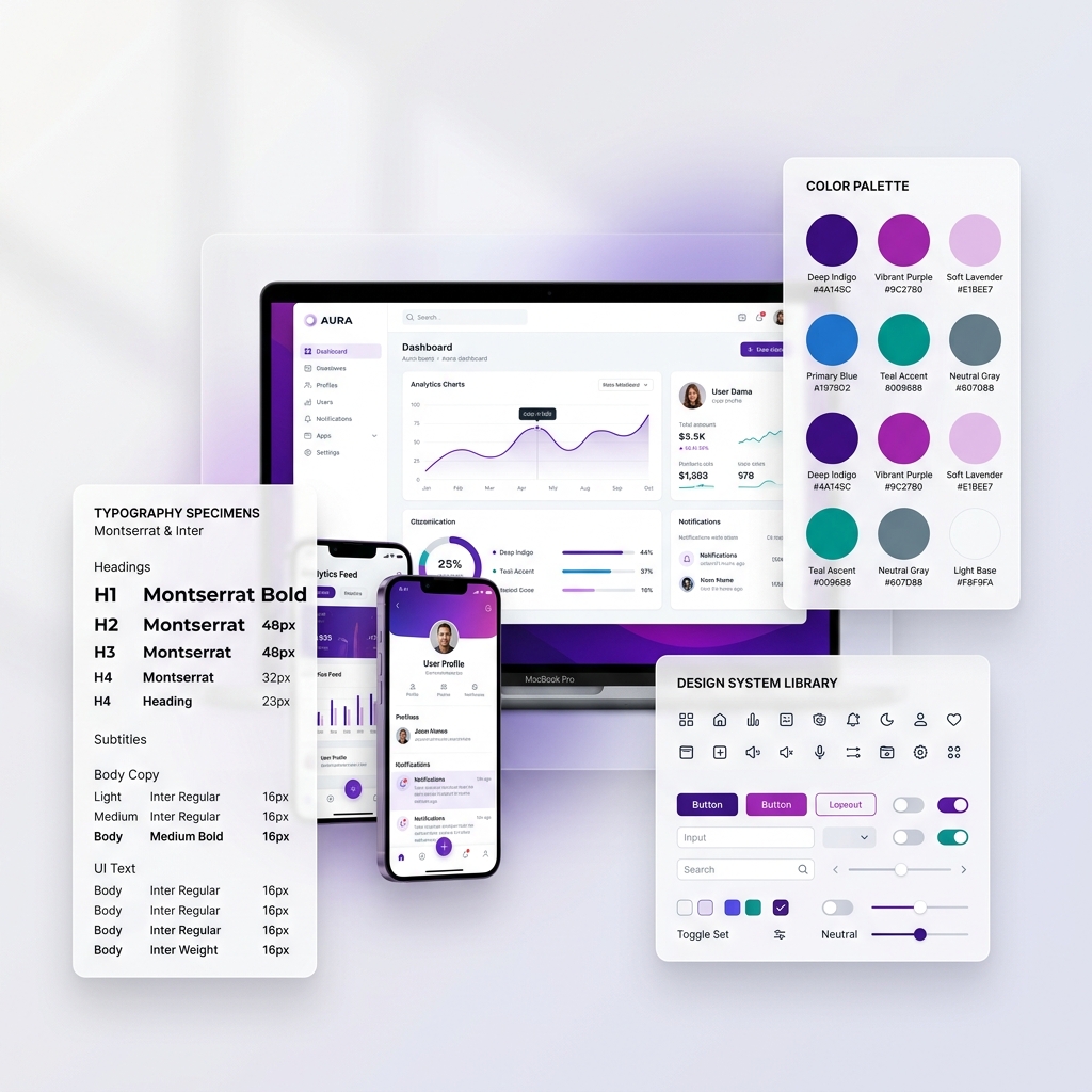 Product Experience Design Showcase Mockup